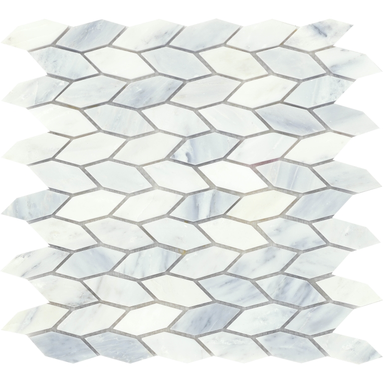 MARBLE - 1X2.67/12X12 WINTER FROST, WINTER FROST, POLISHED